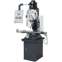 Perceuse-fraiseuse X 560 Mm Y 195 Mm Z 350 Mm Cm4/m16 1,5 Kw 400v Avance De Perçage Longitudinal Vitesses Variables Optimill Mb4pv 400v
