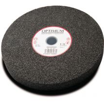 Optimum - 3098145 Normalkorund-Schleifscheibe ø 300 x 35 ø 30 mm, K80, Härte m