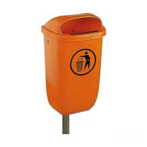 OPV - Papierkorb 50 l Kst. orange
