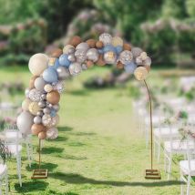 Senderpick - or 7.5ft mariage arc métal cadre floral fond de décoration de mariage