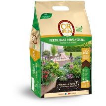 Fertilisant 100% Végétal Or Brun 8 kg – Nourrissez votre sol naturellement