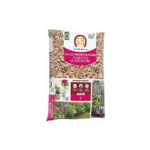 Or Brun - copeaux naturels de bois clair uab 6 l / nc