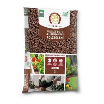 Or Brun - Paillage de Pouzzolane OBRPPOU6U - 6L - Protection des plantes