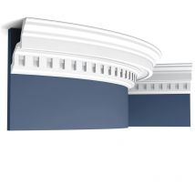 Orac - Zierleiste Decor C211f Luxxus Flexible Eckleiste Stuckleiste Profilleiste Stuckdekor Decken Wand Leiste 2 Meter