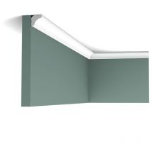C250 Corniche plafond Orac Decor - 200x1,5x1,5 cm (h x p x l) - moulure décorative polyuréthane a l'unité