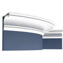 Decor C341F luxxus flexible Cimaise Corniche Moulure Décoration de stuc 2 m - Orac