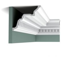 Orac - C422 Corniche plafond polyuréthane Decor Luxxus - 17x19,5x200cm (h x p x l) moulure décorative a l'unité