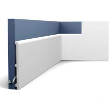 Orac - Skirting Decor SX212 cascade Base molding Stucco moulding Decorative moulding contemporary design white 2 m