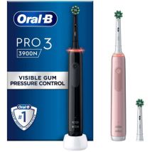 Oral-b - Pro 3 3900 Duo Zahnbürste Schwarz / Pink (760277)