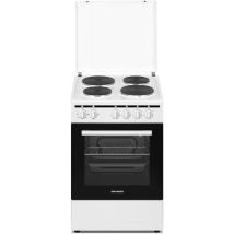Oranier Elektro-standherd 50 Cm Weiß 4 Kochzonen Ste512