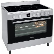 Oranier - Koch-Back-Station Elektro-Elektro Edelstahl 90 cm 5 Kochzonen 105 Liter Großflächengrill DC1999