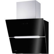 Kopffrei-Wandhaube Vivio 60 s - Schwarzer Glasschirm aus Sicherheitsglas, 60 cm, eek: a - Oranier