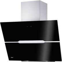 Kopffrei-Wandhaube Vivio 90 s - Schwarzer Glasschirm aus Sicherheitsglas, 90 cm, eek: a - Oranier