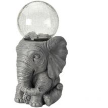 Orbe Eléphant résine et verre