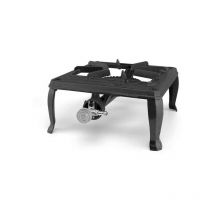 Orbegozo - fo 6100 cooker a gas robuste et portable - brûleur puissant de 3.5kw - grill de fonte - uso utilisation extérieure sûre - compact et