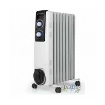 Suinga - lradiator mit 9 Heizelementen mit hoher thermischer Trägheit. Maximale Leistung von 2000 w. 3 Heizstufen: 800 w - 1200 w - 2000