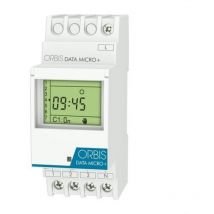 Data micro + 230V Timer per guida din digitale 250 v/ac - Orbis Zeitschalttechnik