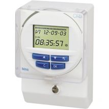 OB250512 Timer di superficie digitale Settimanale, Giornaliero 3000 w IP51 - Orbis Zeitschalttechnik