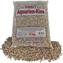 Aquarien Natur-Kies mittel natur 5 kg Kies - Orbit