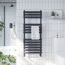 Instyle Designer Heated Towel Rail 1200mm h x 500mm w - Anthracite - Orbit