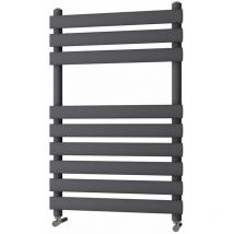 Orbit - Instyle Designer Heated Towel Rail 800mm h x 500mm w - Anthracite