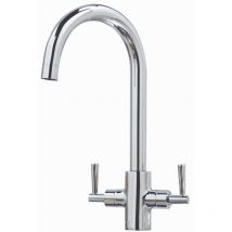 Orbit - Kingston Kitchen Sink Mixer Tap Dual Handle - Chrome