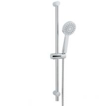 Orbit Middleton Shower Slide Rail Kit with Round Handset and Adjustable Brackets - Chrome