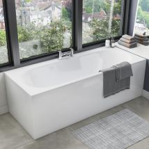Orbit - Waterproof Front Bath Panel 1800mm x 510mm - White Gloss