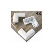 Orchidée - Orchid-20 Rubber Corner Protectors - Large Cushion for Maximum Baby Protection - Table Corner Protector - with Pre-Attached 3M Double