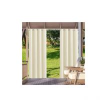 Orchid-Outdoor waterproof curtain, thermal insulation, windproof and uv protection blackout curtains suitable for gardens, pavilions, balconies,