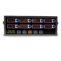 Minuterie de Cuisine NuméRique Commerciale à 8 Canaux, Minuterie de Calcul en Acier Inoxydable avec Alarme, Rappel D'Horloge