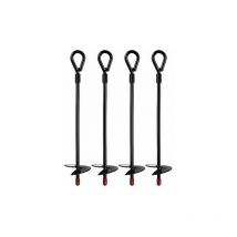 Eting - OrchidGround Anchor, Heavy Duty Shelter for 38cm Earth Augers, Ground Anchor for Trampoline (4 pcs)