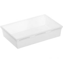 Ordnungssystem Basic 23 x 15 x 5 cm transparent Schubladenteiler Ordnung - Rotho
