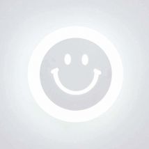 Lampada da comodino Smiley in metallo + acrilico Lampada da parete a led Siet, ultrasottile adatta ai bambini Lampada da parete 's Room Wash' [Classe