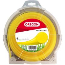 Oregon - Gelber Freischneidefaden Yellow Roundline 3,0 mm Durchmesser 240 m Länge