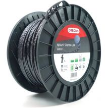 Oregon - Freischneider-Faden Rund Gedreht Nylium Silencio Schwarz ø3.0mm/120m 800017