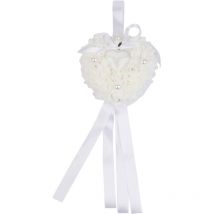 Oreiller à alliances, décoration de mariage romantique pour le bal