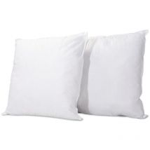 Olympe - bellecour literie Lot de 2 oreillers 60x60 cm alaska Fibres creuses polyester
