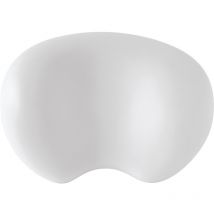 Oreiller de bain bean blanc