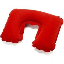 Oreiller de cou gonflable en u, oreiller de cou souple, oreiller de voyage portable