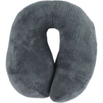 Oreiller de voyage Travelmaid bolster pour adultes en molleton doux anthracite