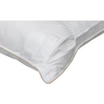 Oreiller 'Fjord Grand Hotel' déhoussable Moelleux Com'Duv Satin de coton rayé Lestra Taille d'oreiller: Oreiller 50 x 70 cm