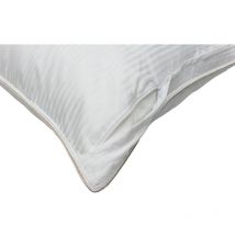 Oreiller 'Fjord Grand Hotel' déhoussable Moelleux Com'Duv Satin de coton rayé Lestra Taille d'oreiller: Oreiller 65 x 65 cm