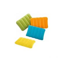 Appui-tete Intex couleurs assorties coussin gonflable pour lit gonflable 43 x 28 x 9 cm en poutre en l et surface floque'e antide'rapante effet
