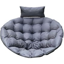 Blomster - Oreiller pour fauteuil suspendu cocoon premium - gris