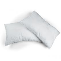 Oreiller rectangulaire 50x70cm moelleux 100% Polyester Fibres Creuses