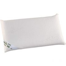 Oreiller en bambou visco-végétal doux fermeté 70 cm