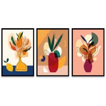 Summer combo, Set de 3 posters muraux - 90x45cm