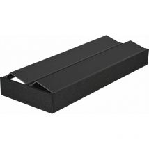 OrganiQ Folienhalter - Folienspender, Naturfasern schwarz - Rockenhausen