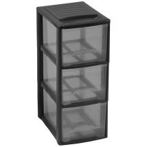 Organisateur 3 Grands Tiroirs Mini Empire A5 Mondex - mondex